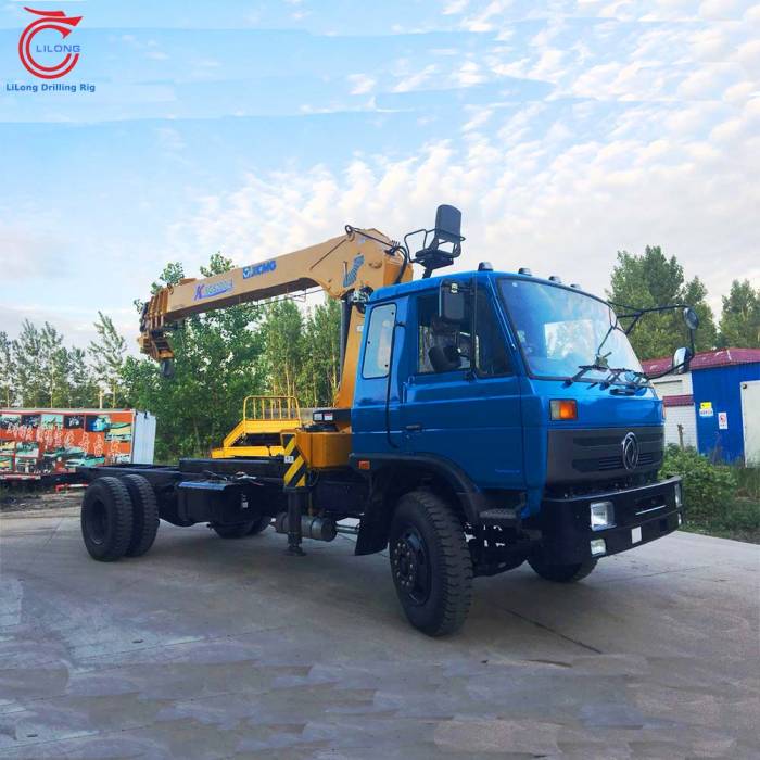 New Condition Telescopic Boom Truck Mounted Crane Used For Lorry